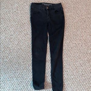 American Eagle Black Skinny Jeans